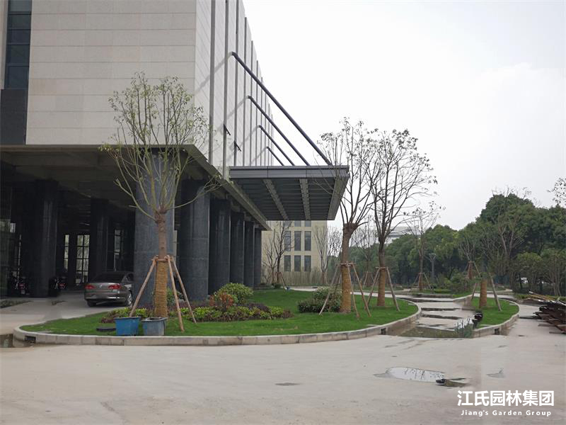 上海华怡(企业)集团有限公司奉贤基地绿化项目工程——江氏园林
