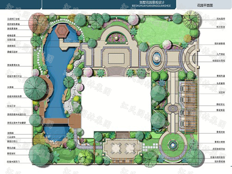 金山别墅景观规划设计——江氏园林
